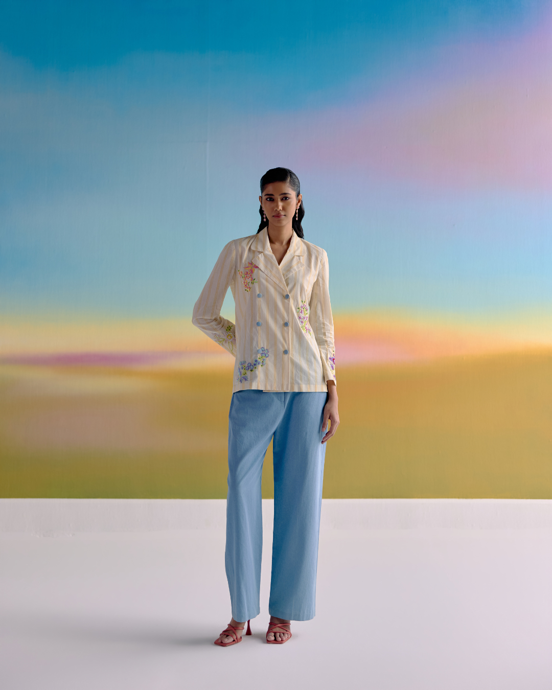 AVLD WIDE LEG DENIMS