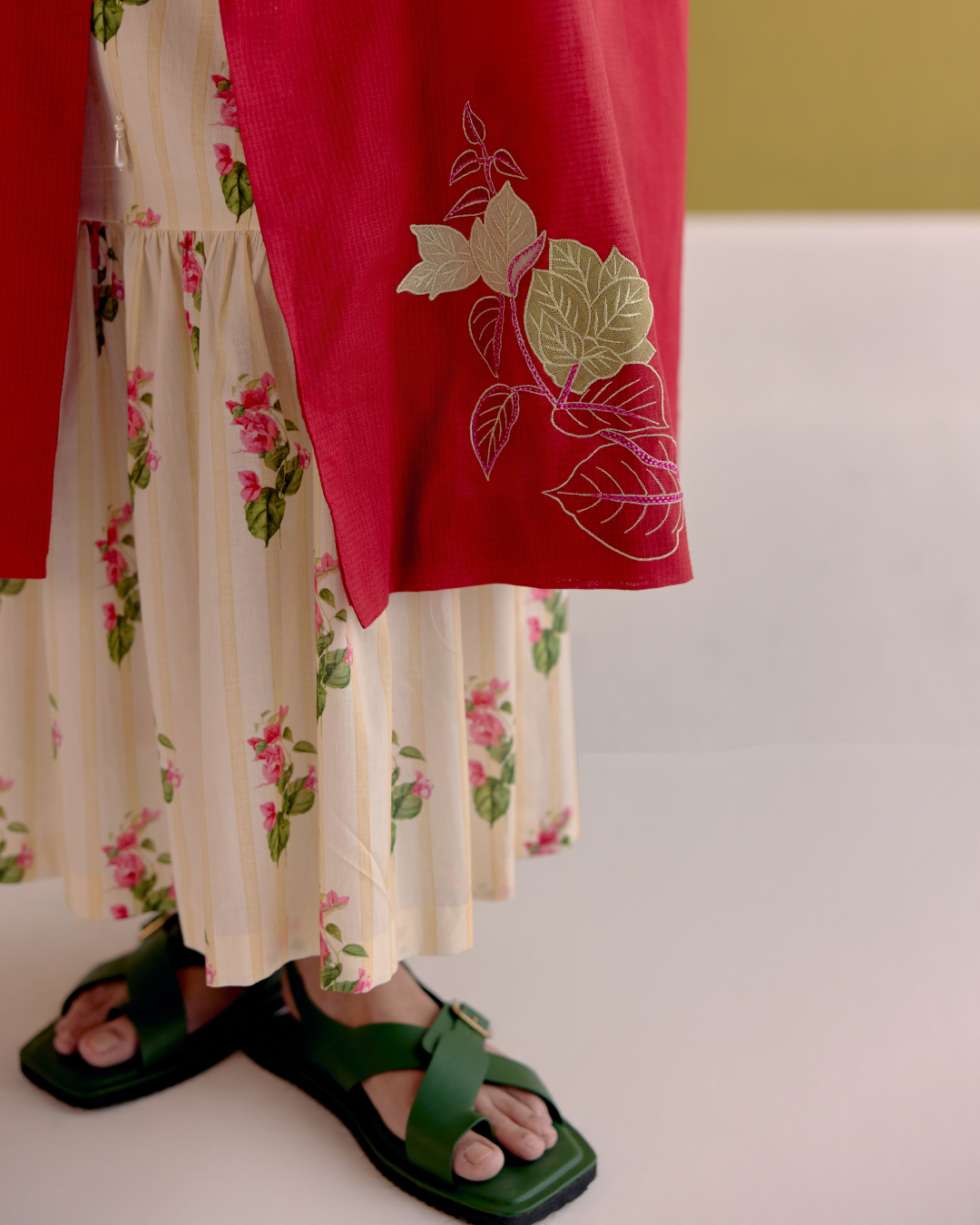floral muse cotton jacket