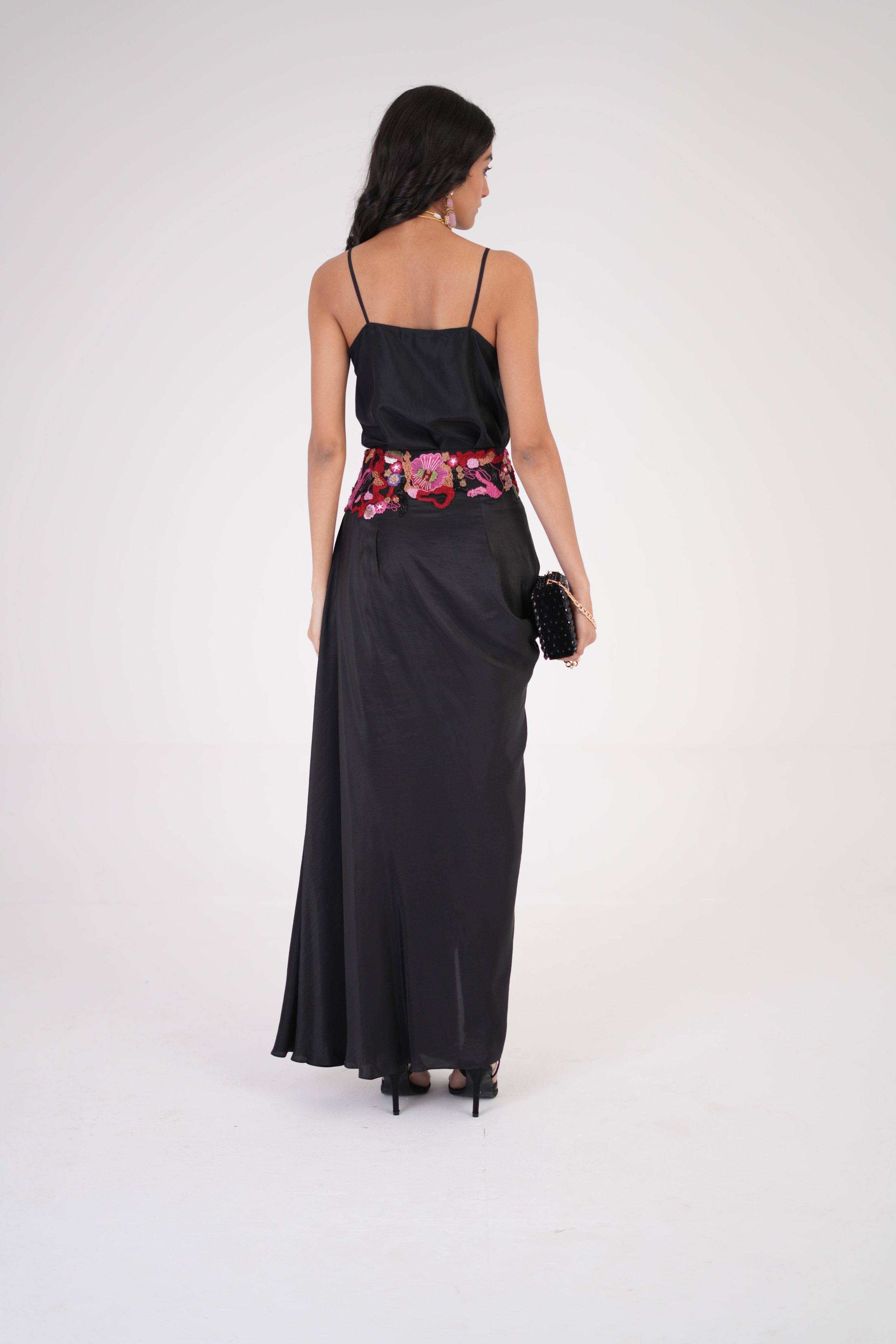 Embroidered Muse Jacket & Skirt Set