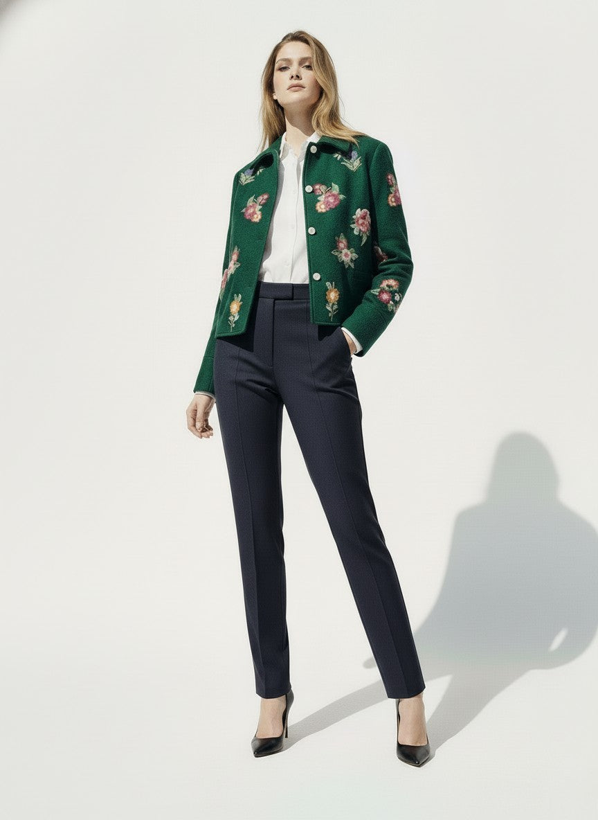 BLOOMFALL WOOLEN JACKET