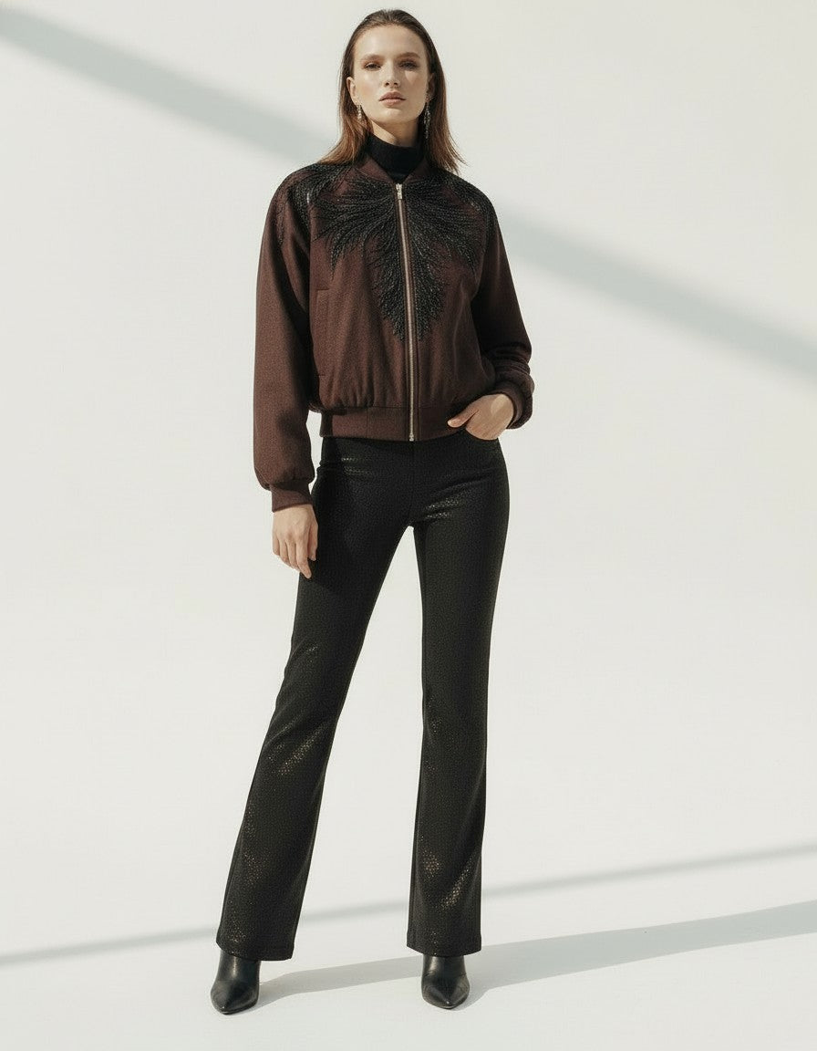 ROOTED GRACE WOOLEN JACKET