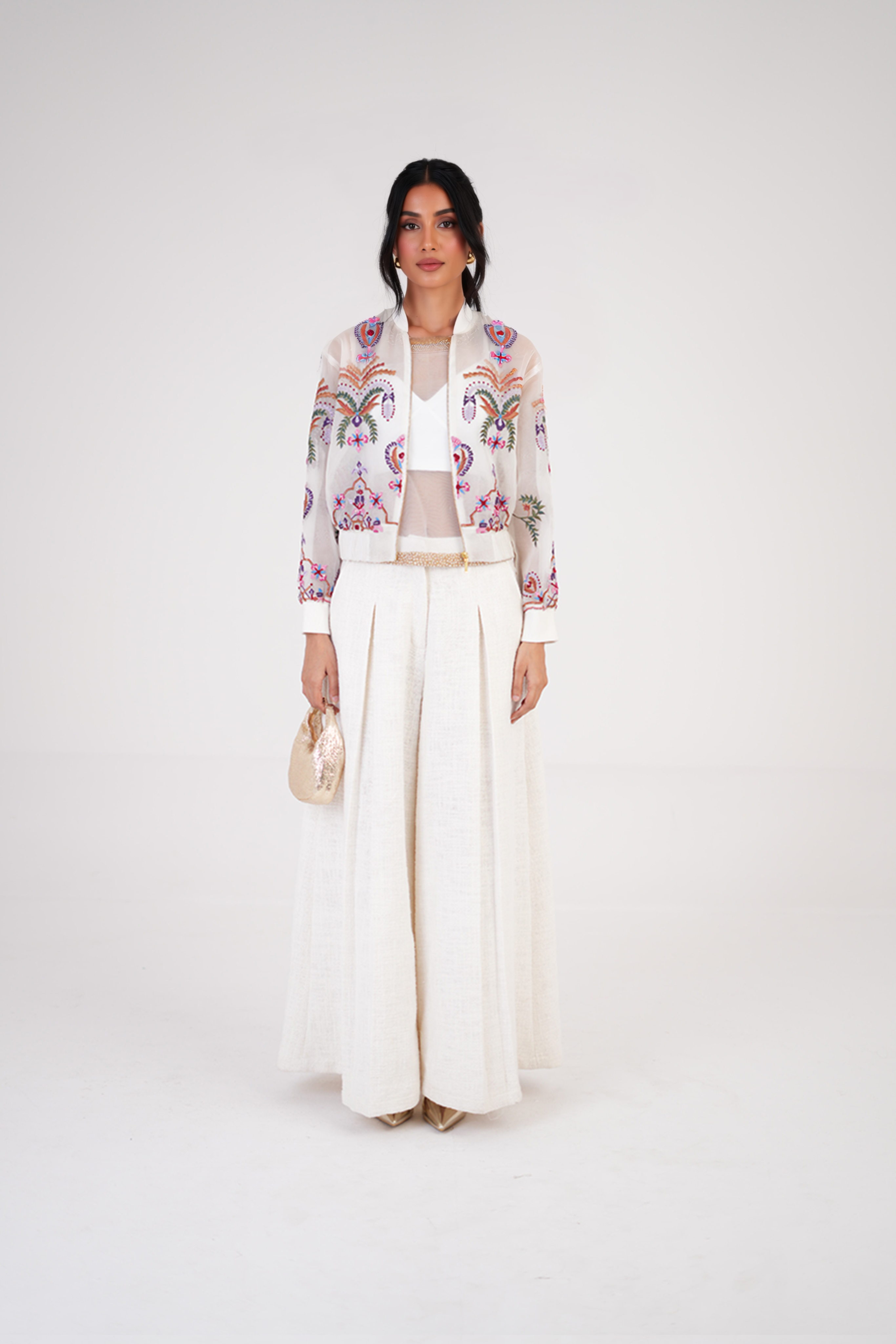 Hand-Crafted Structured Pant