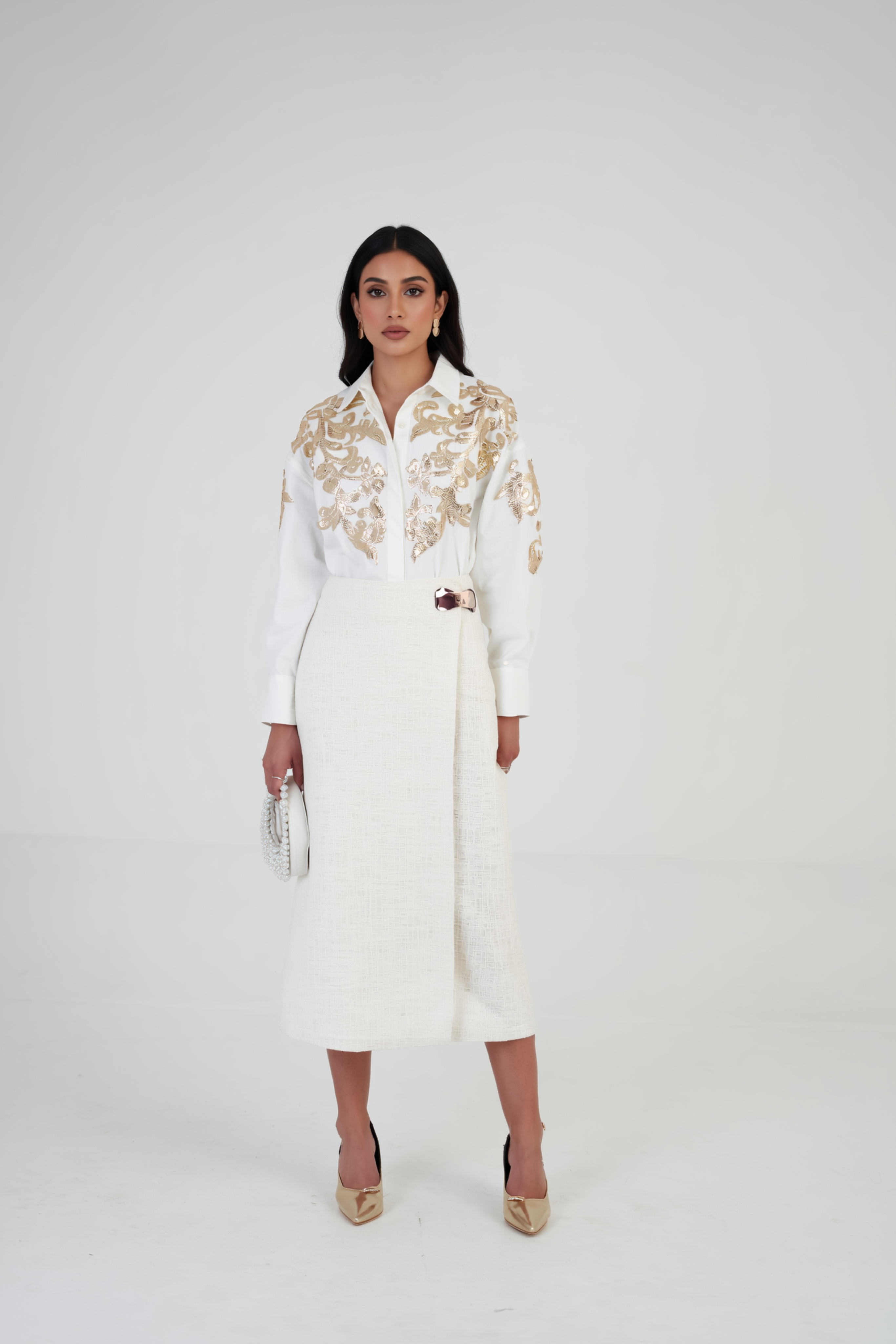 Sophisticated Wrap Skirt