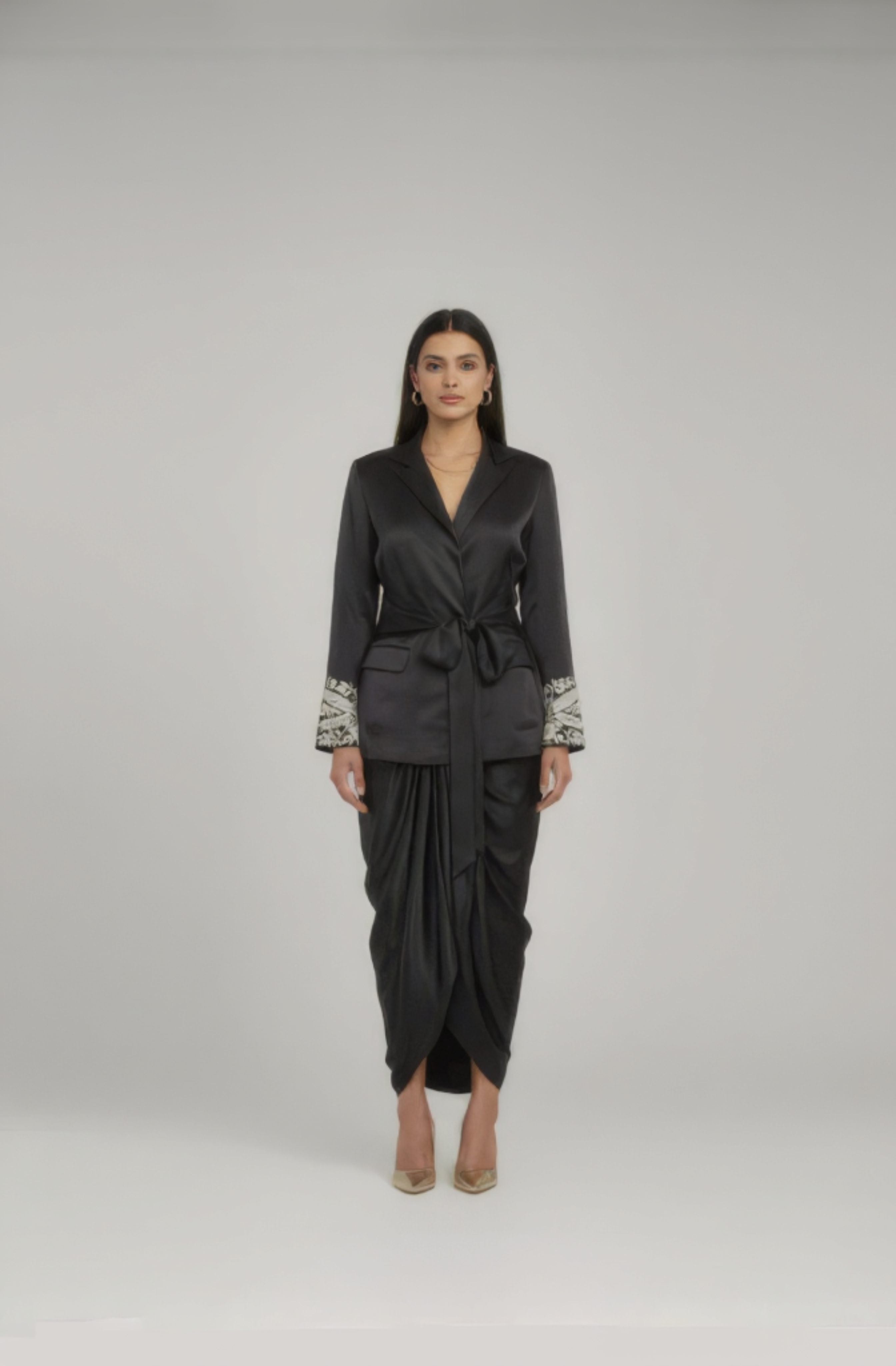 Black Camilla Jacket Set