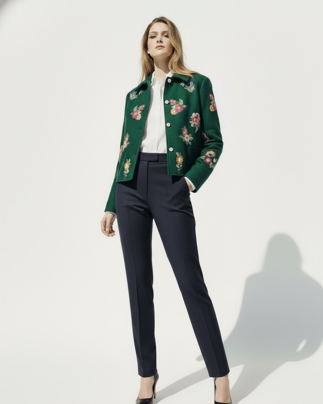 BLOOMFALL WOOLEN JACKET
