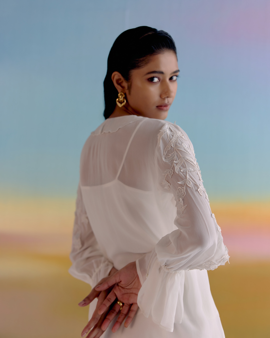 WHITE LILY SHIRT