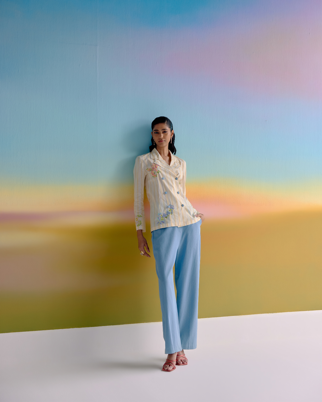 AVLD WIDE LEG DENIMS