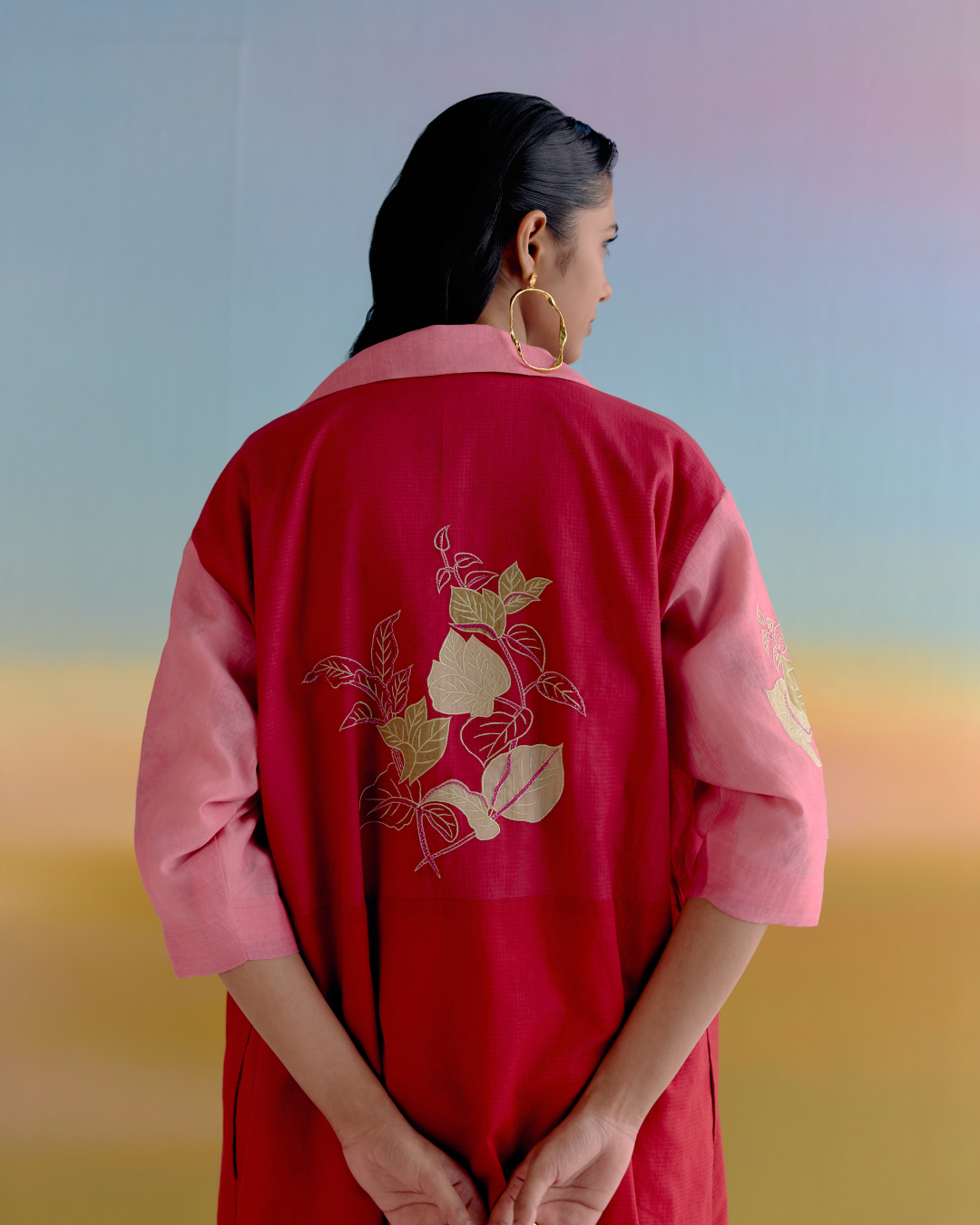 floral muse cotton jacket