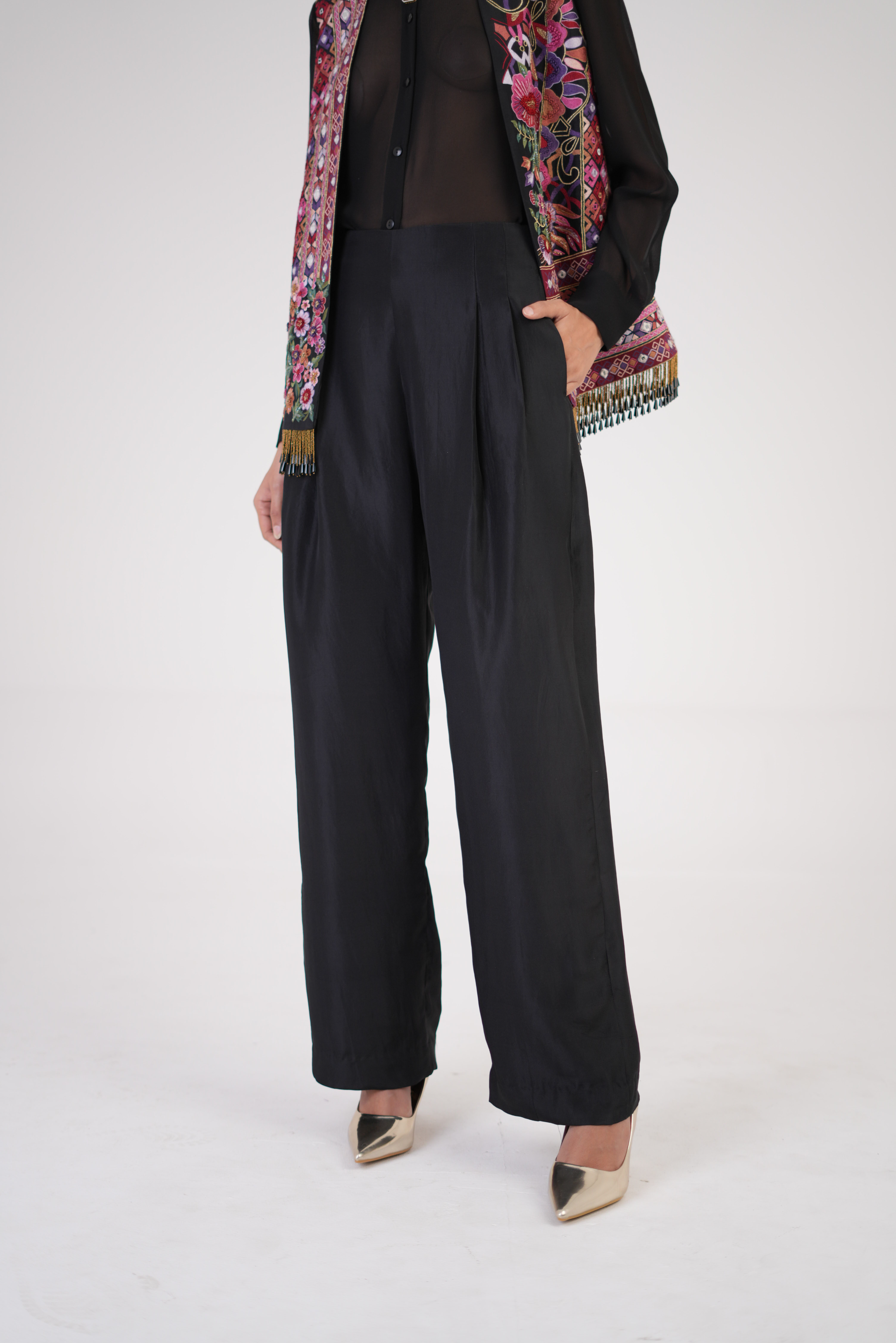 Opulent Embroidered  Waistcoat Set