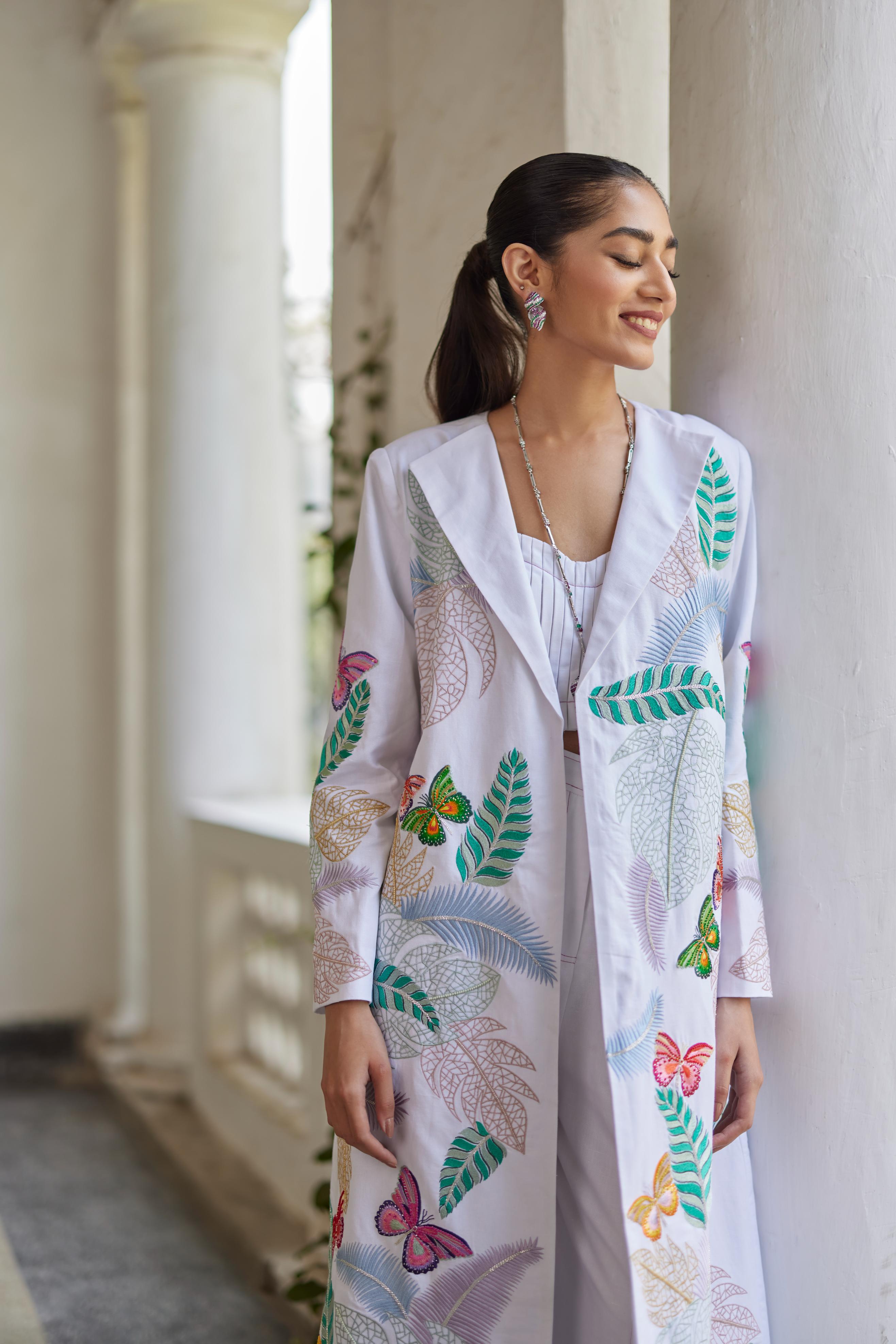 White Butterfly Jacket