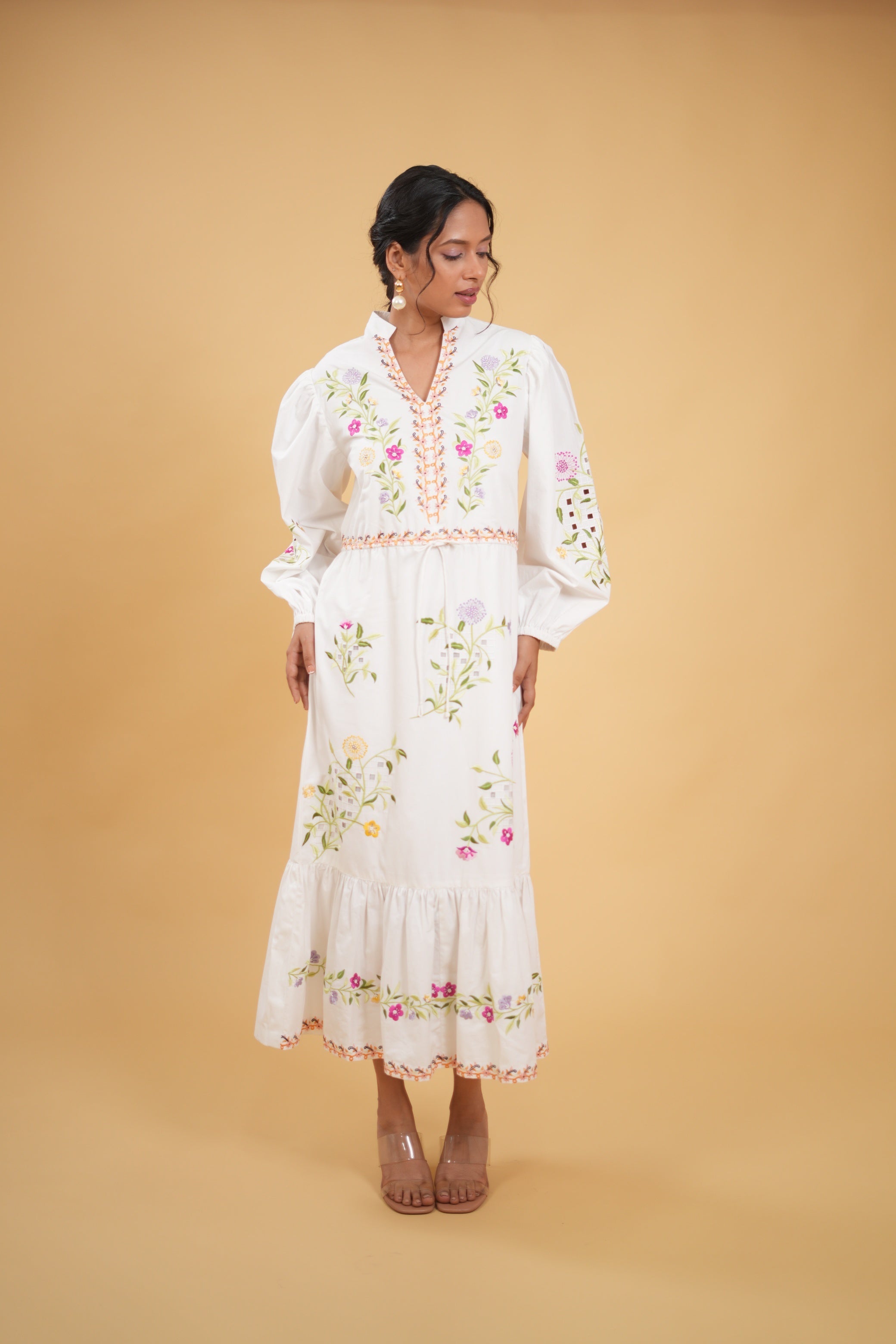 Orchid Whisper Long Dress