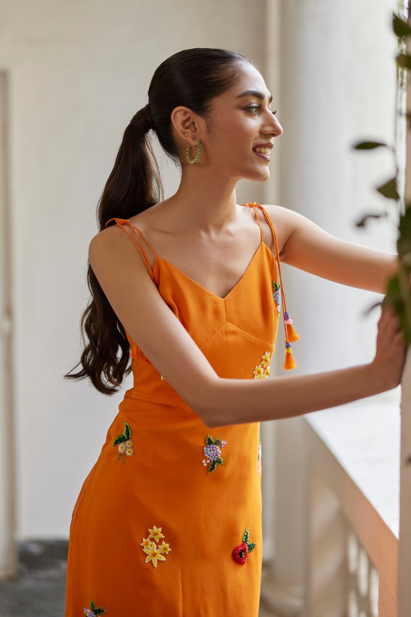 Orange Sunshine Straight Dress