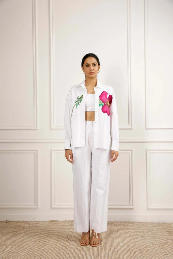 Pink Poppy Oversized Shirt