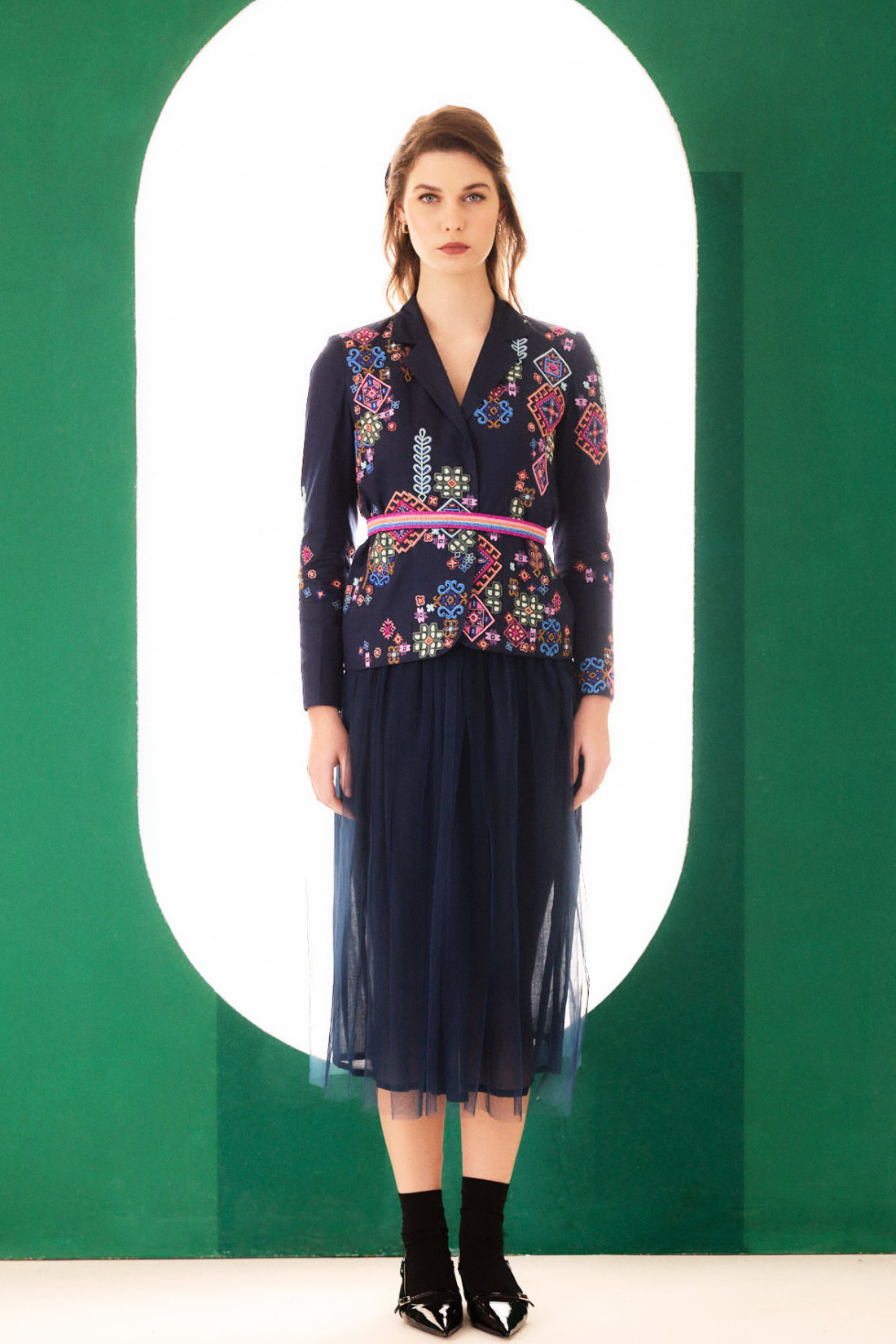 Navy Blue Idealist Jacket (Short One)