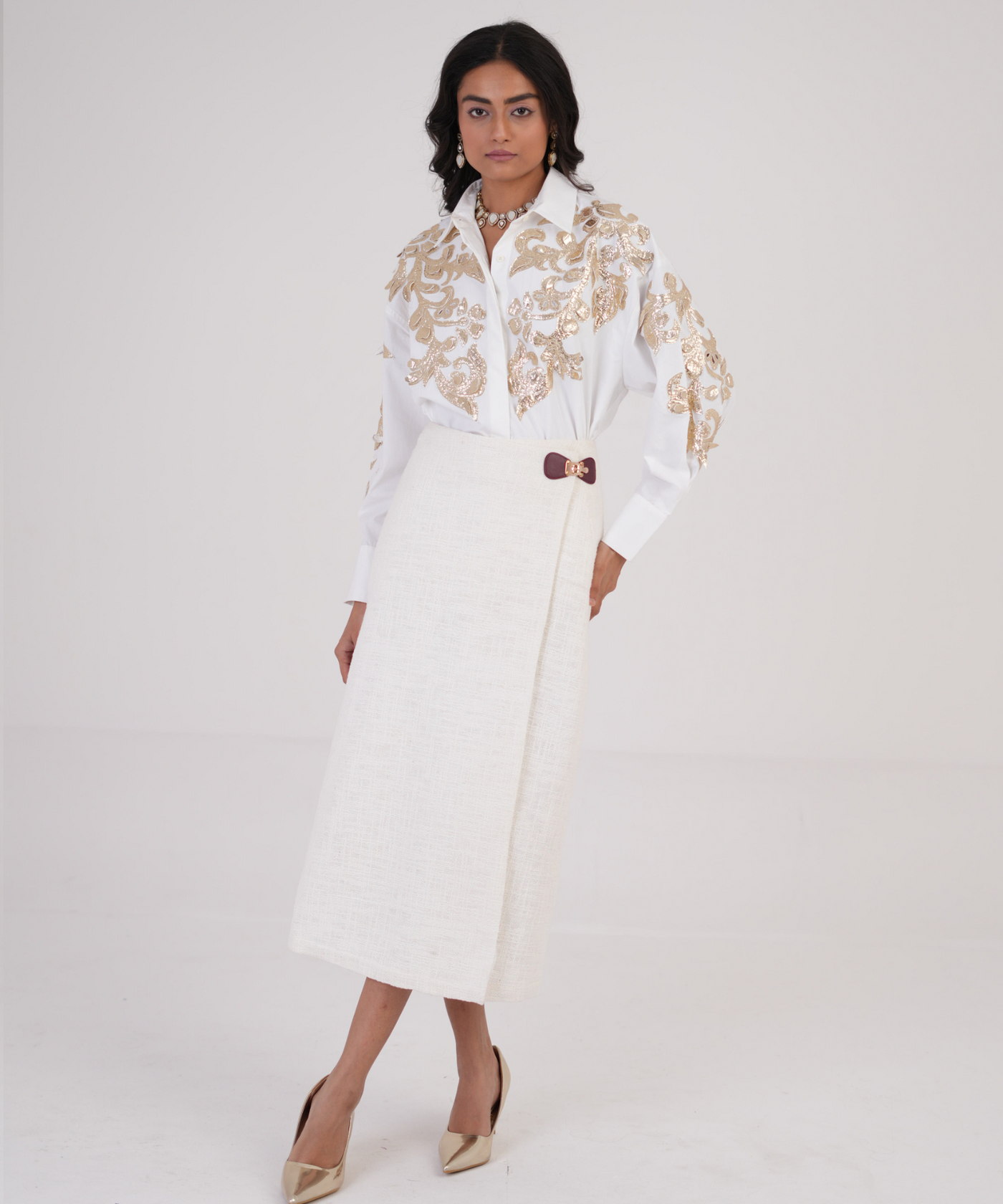 Sophisticated Wrap Skirt