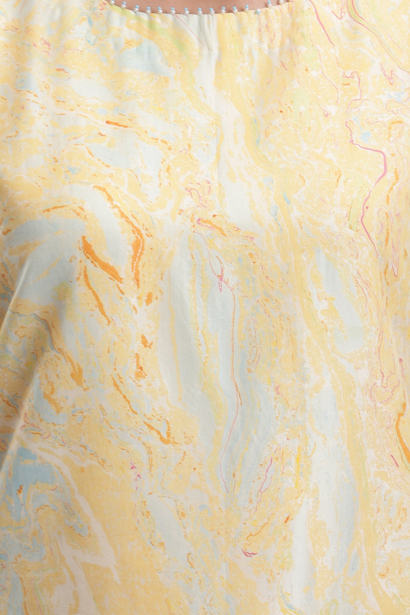 Yellow Signature Sky Marble Kurta, BeTrue, Be True